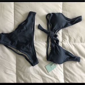 Cupshe Blue Bikini